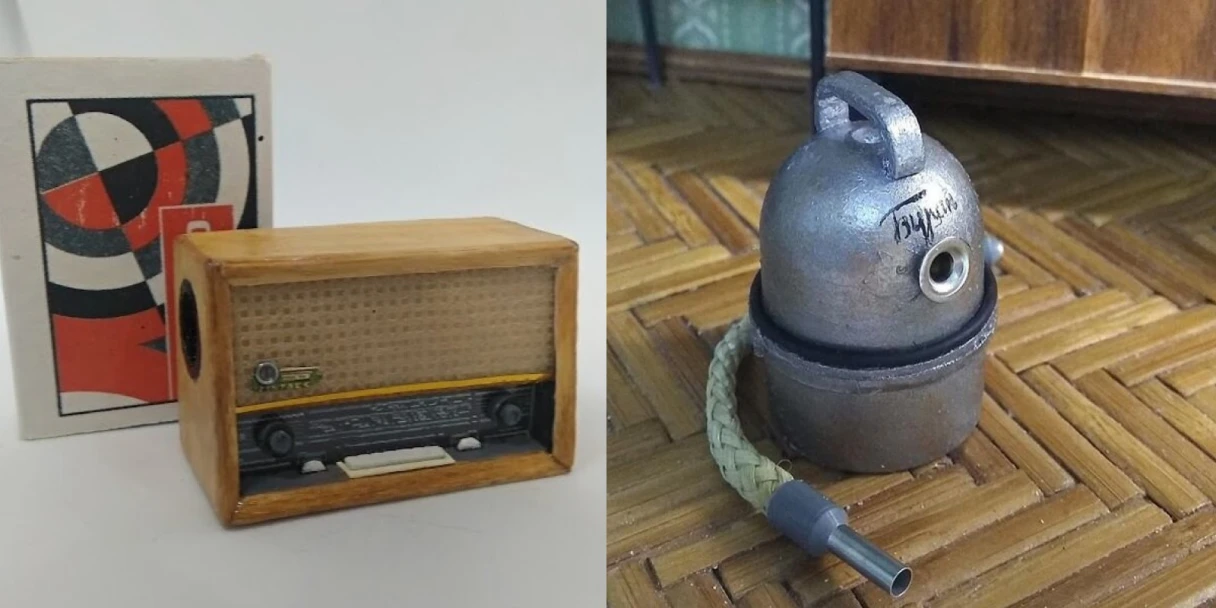 советская квартира миниатюра