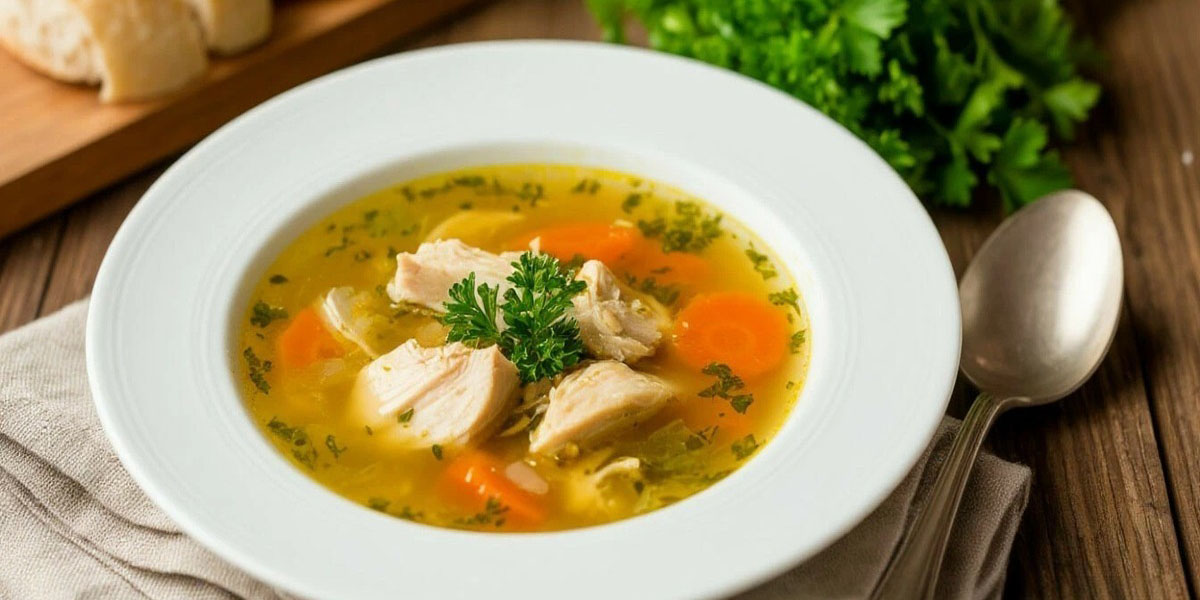 Куриный суп и бульон: 4 рецепта для вкусного и полезного обеда