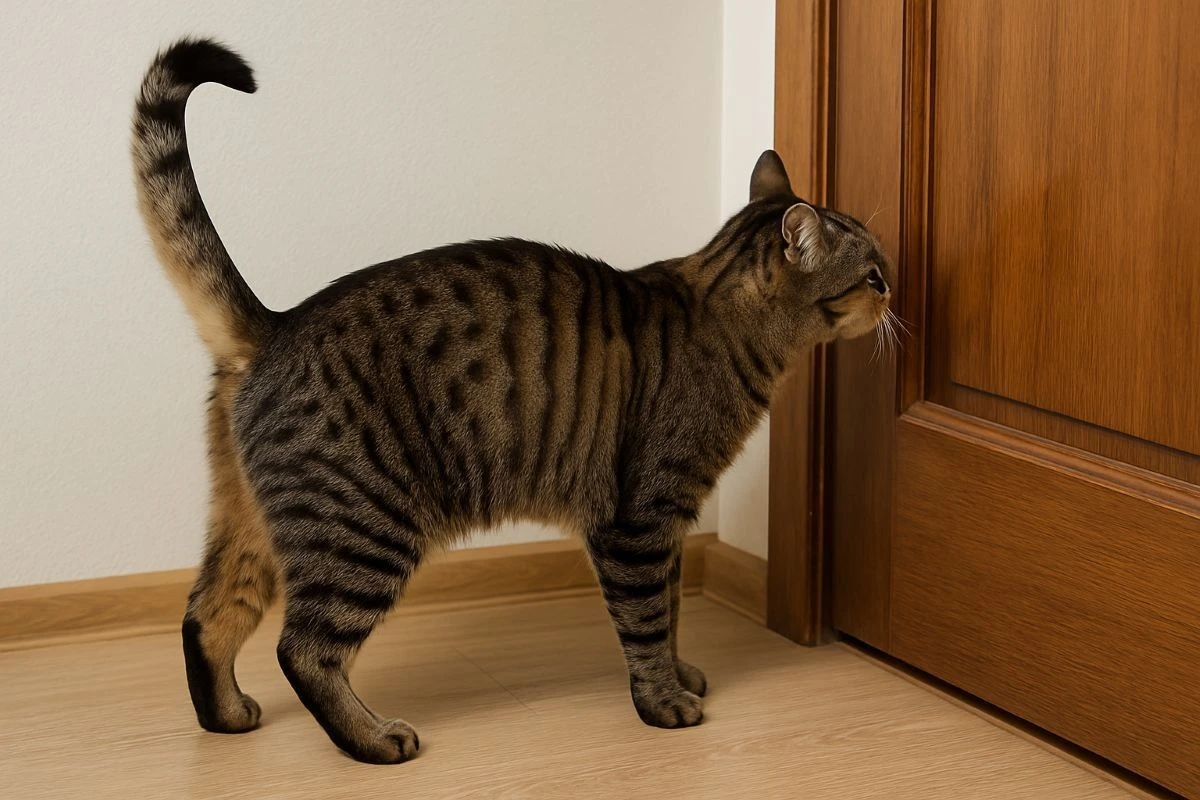 как метят коты