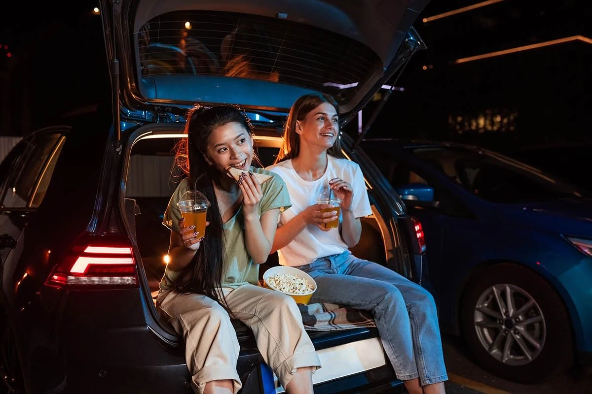 автомобильные кинотеатры