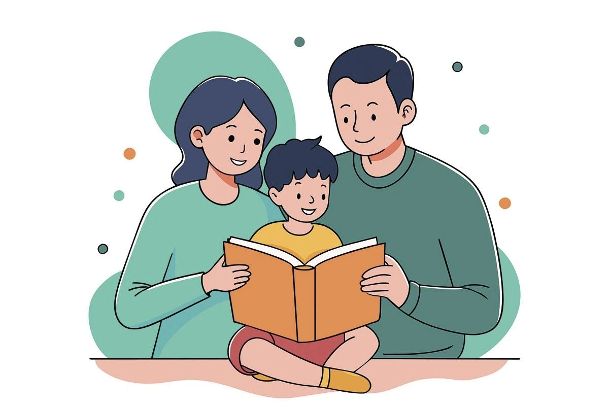 совместное обсуждение книг сплачивает семью