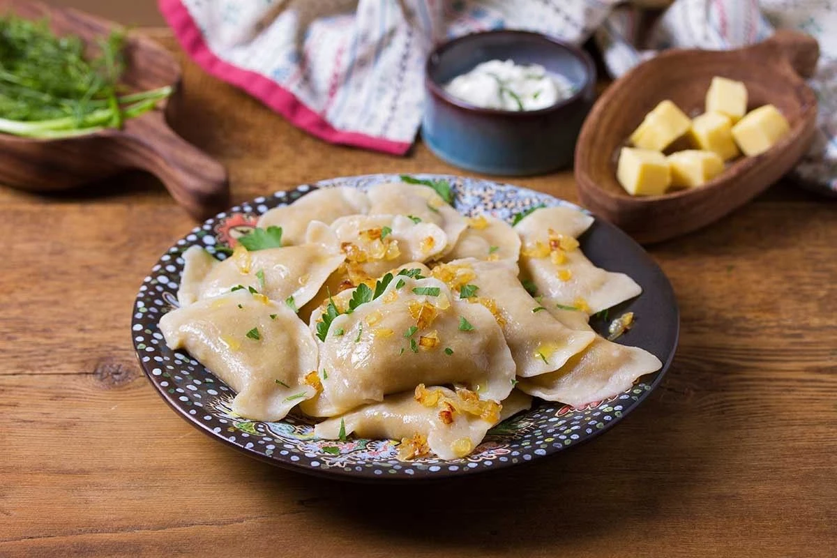 рецепт вареники с картошкой