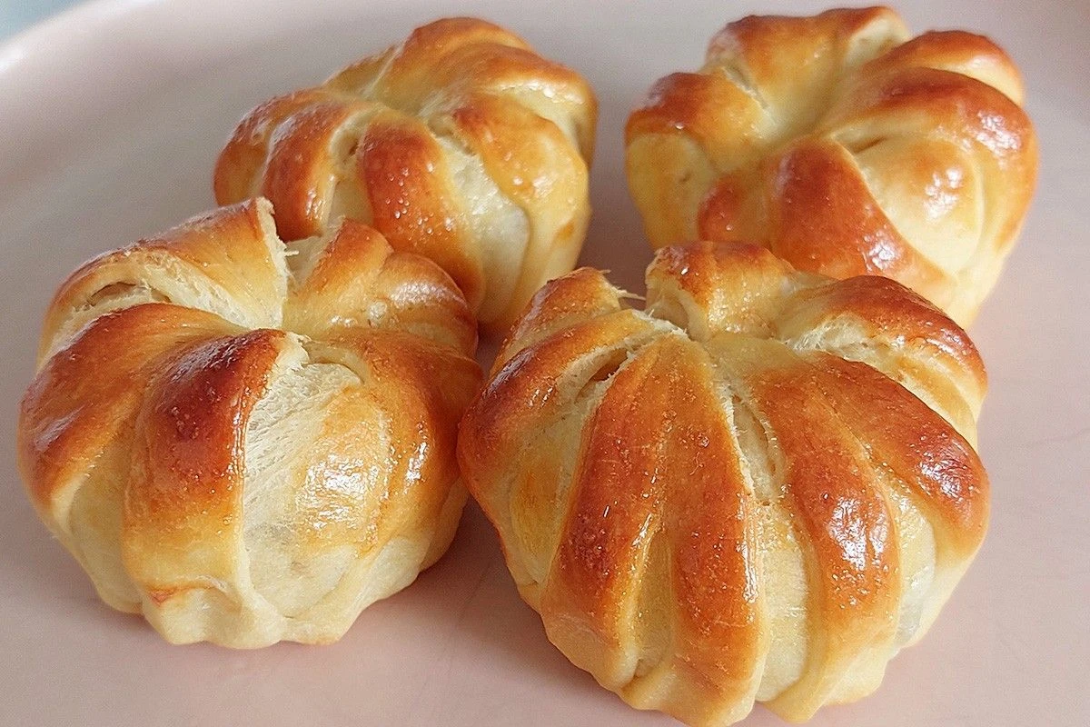 рецепт плюшек с сахаром в духовке