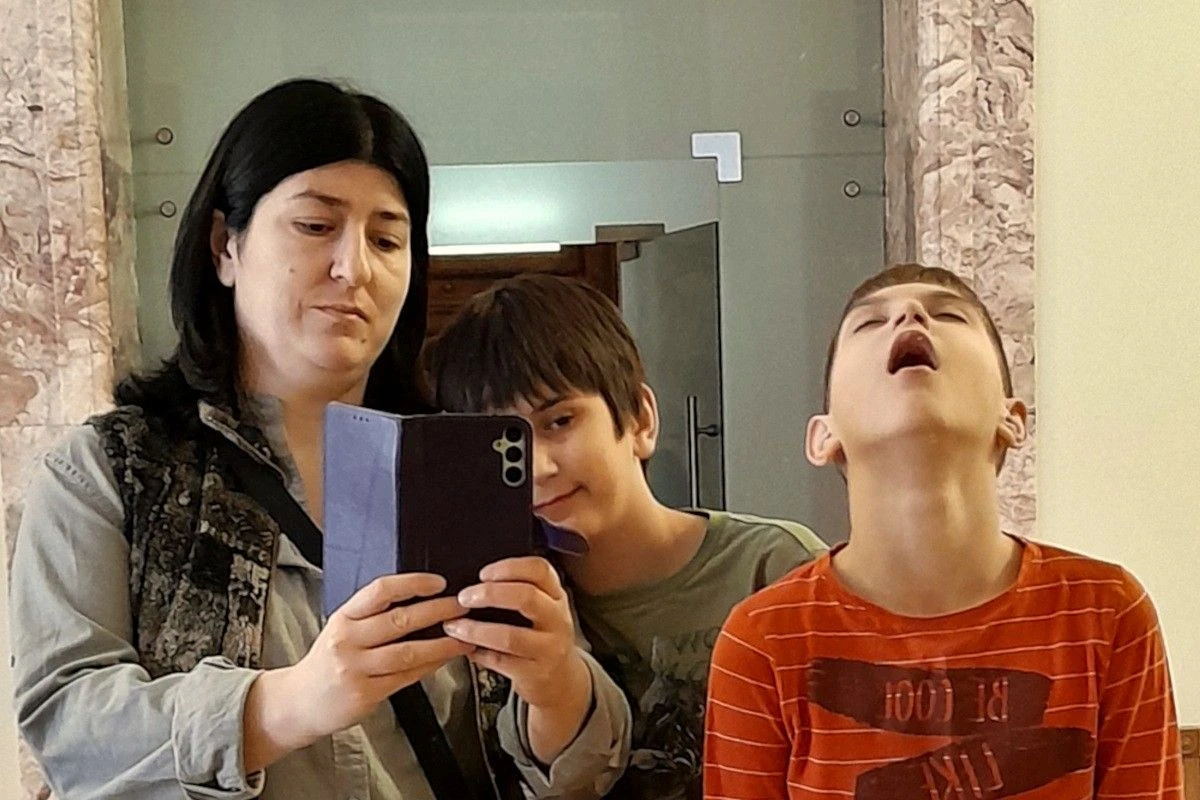 дети в музее