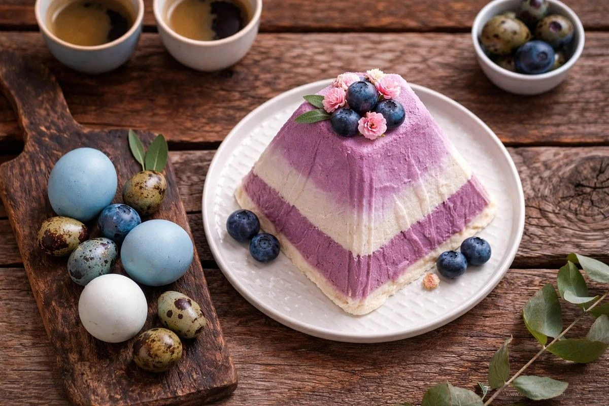 фиолетовая с черникой