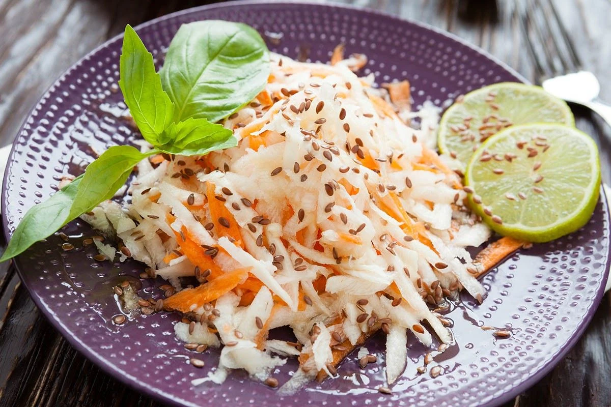 салат с редиской вкусный