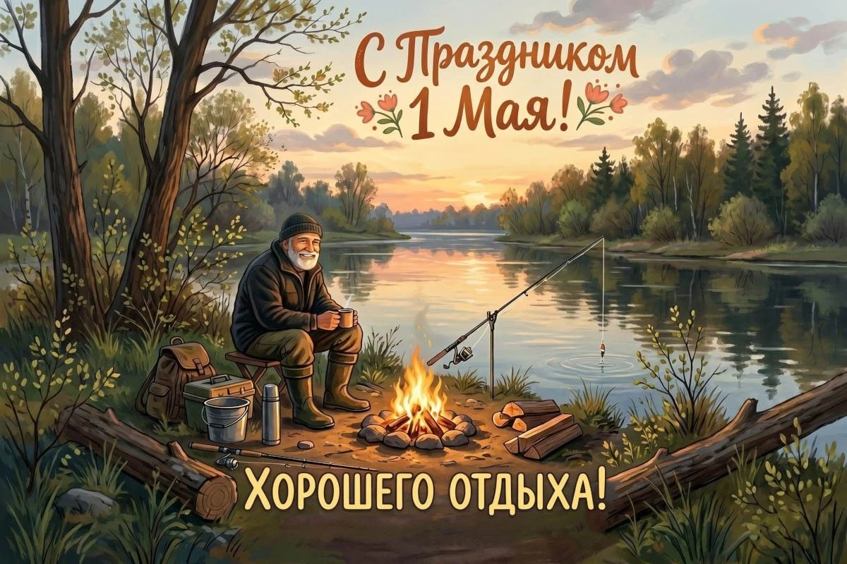 прикольные открытки с 1 мая