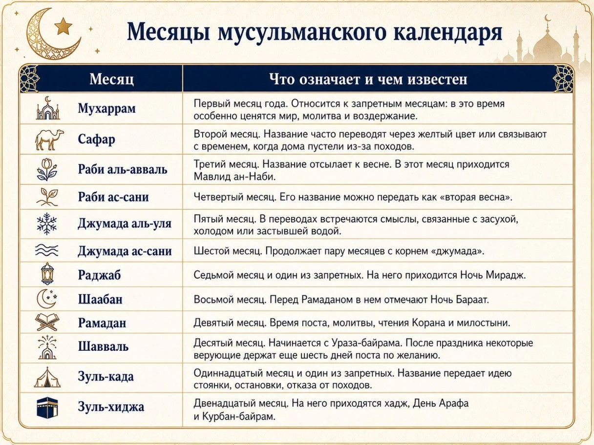 когда рамадан