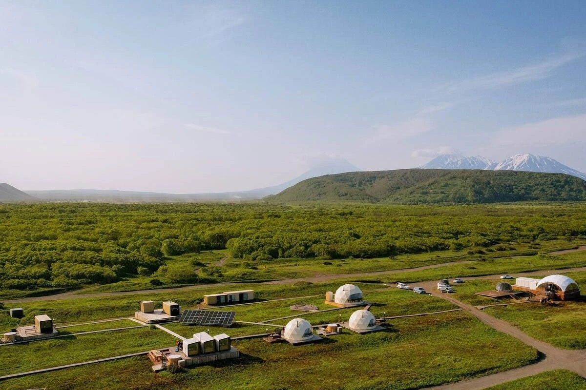 глэмпинг панорама камчатка