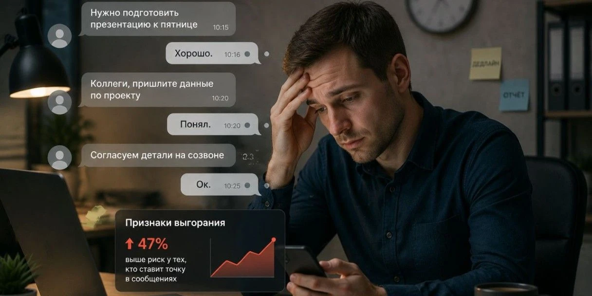 переписка в мессенджере