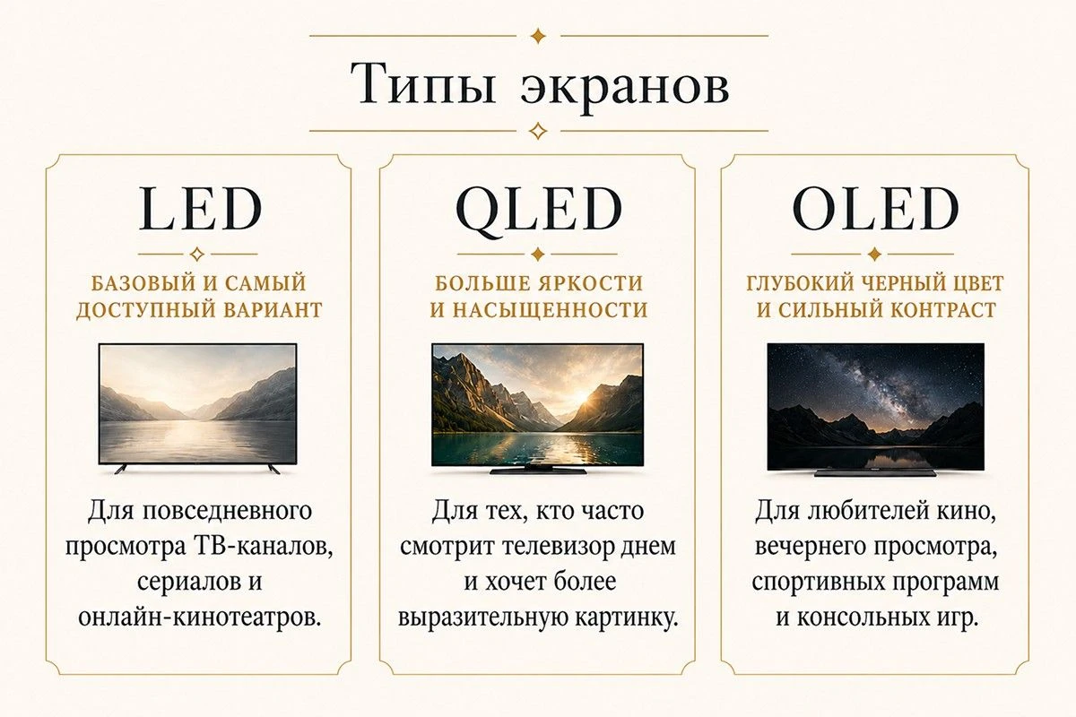 какой телевизор выбрать