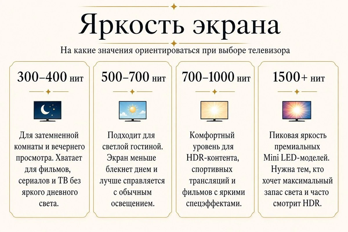 как выбрать телевизор