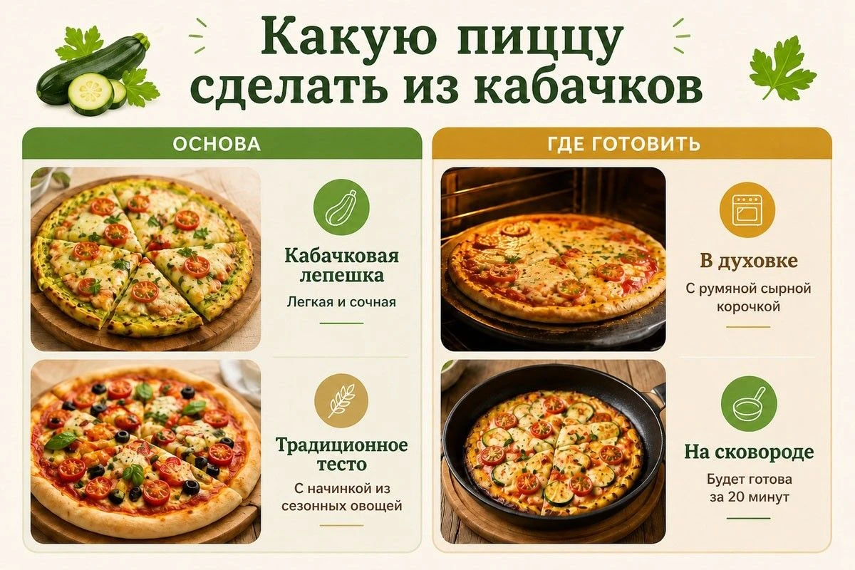 кабачки пицца