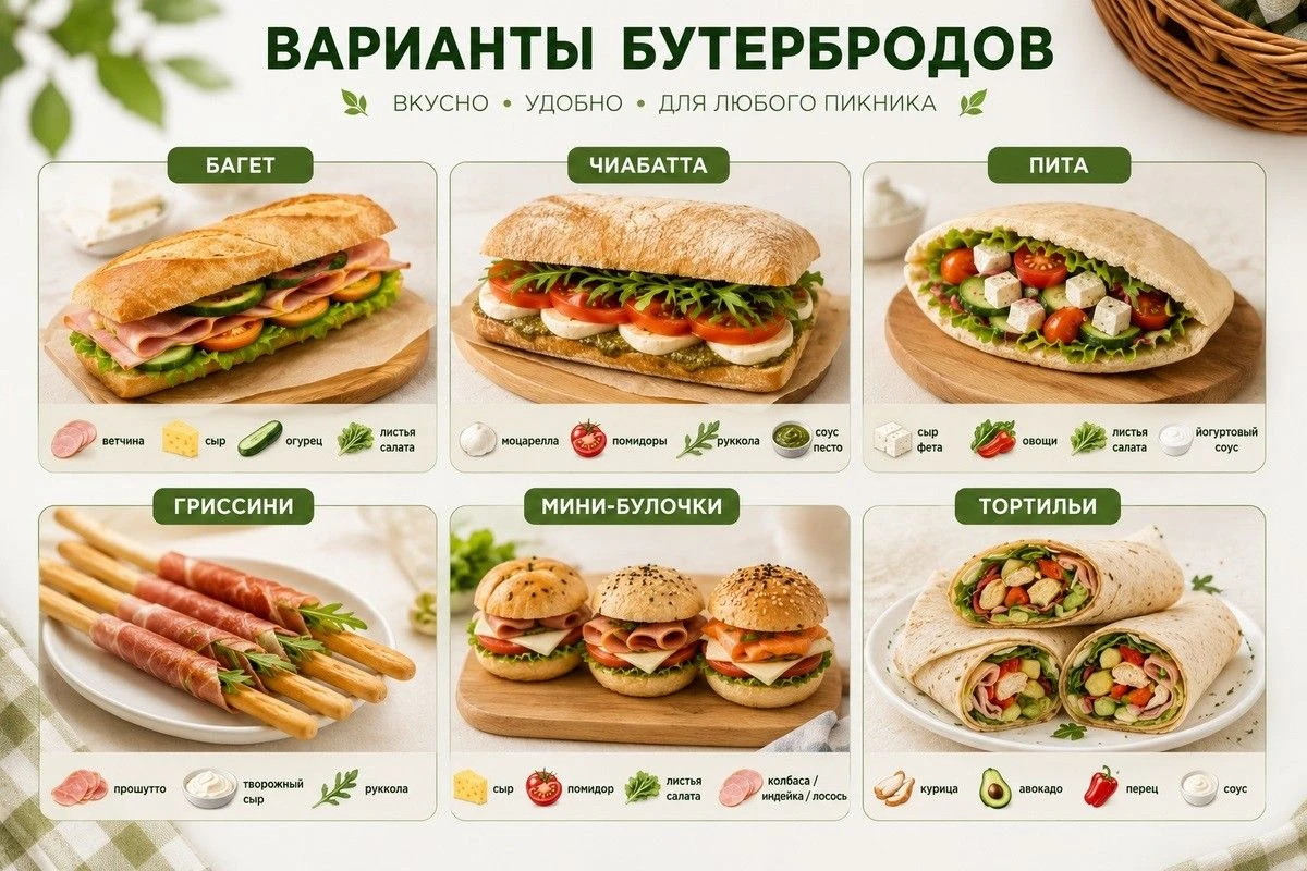пикник на природе идеи