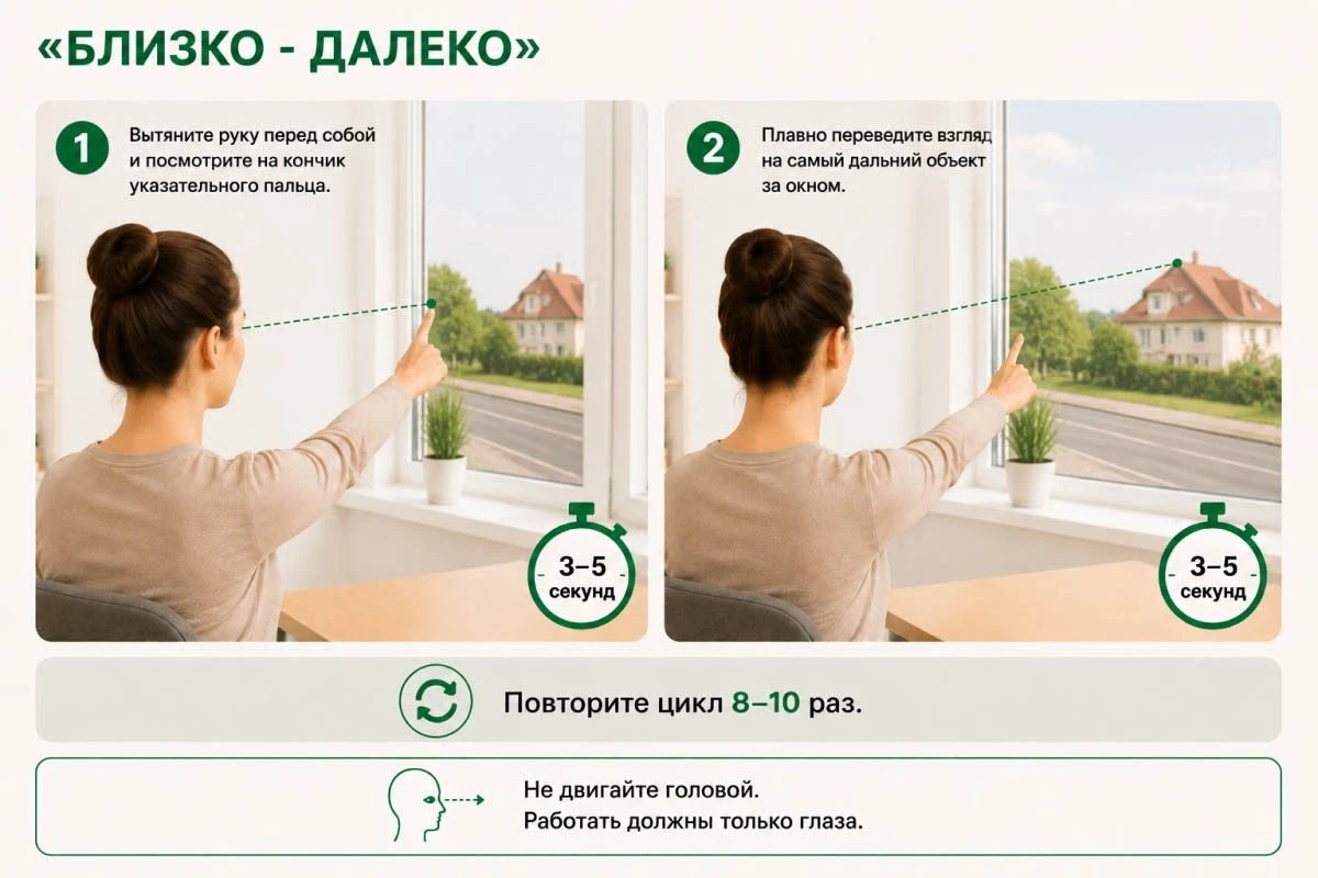 гимнастика для глаз