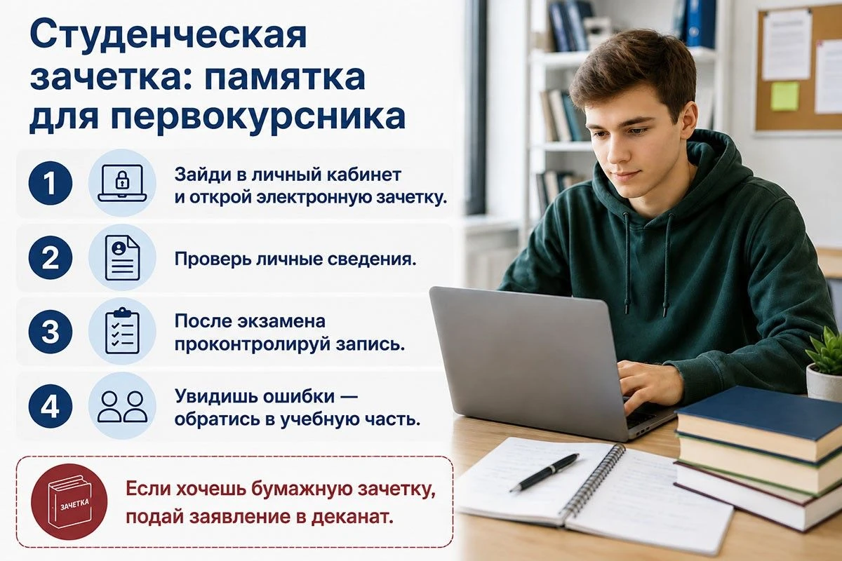 студенческая зачетка