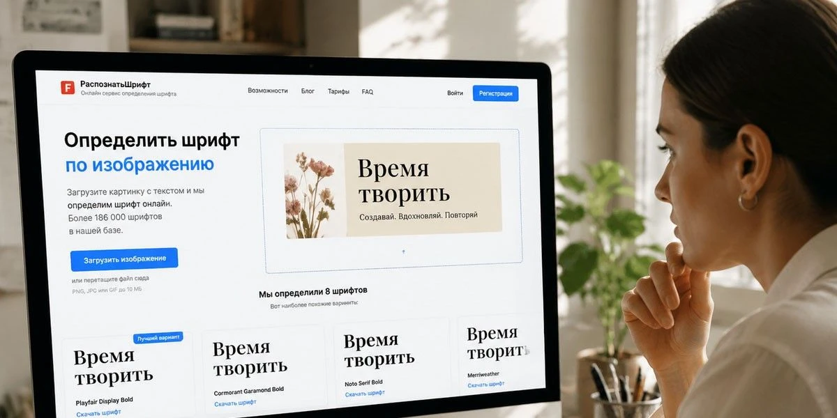 Как определить шрифт по картинке или фотографии: пошаговая инструкция