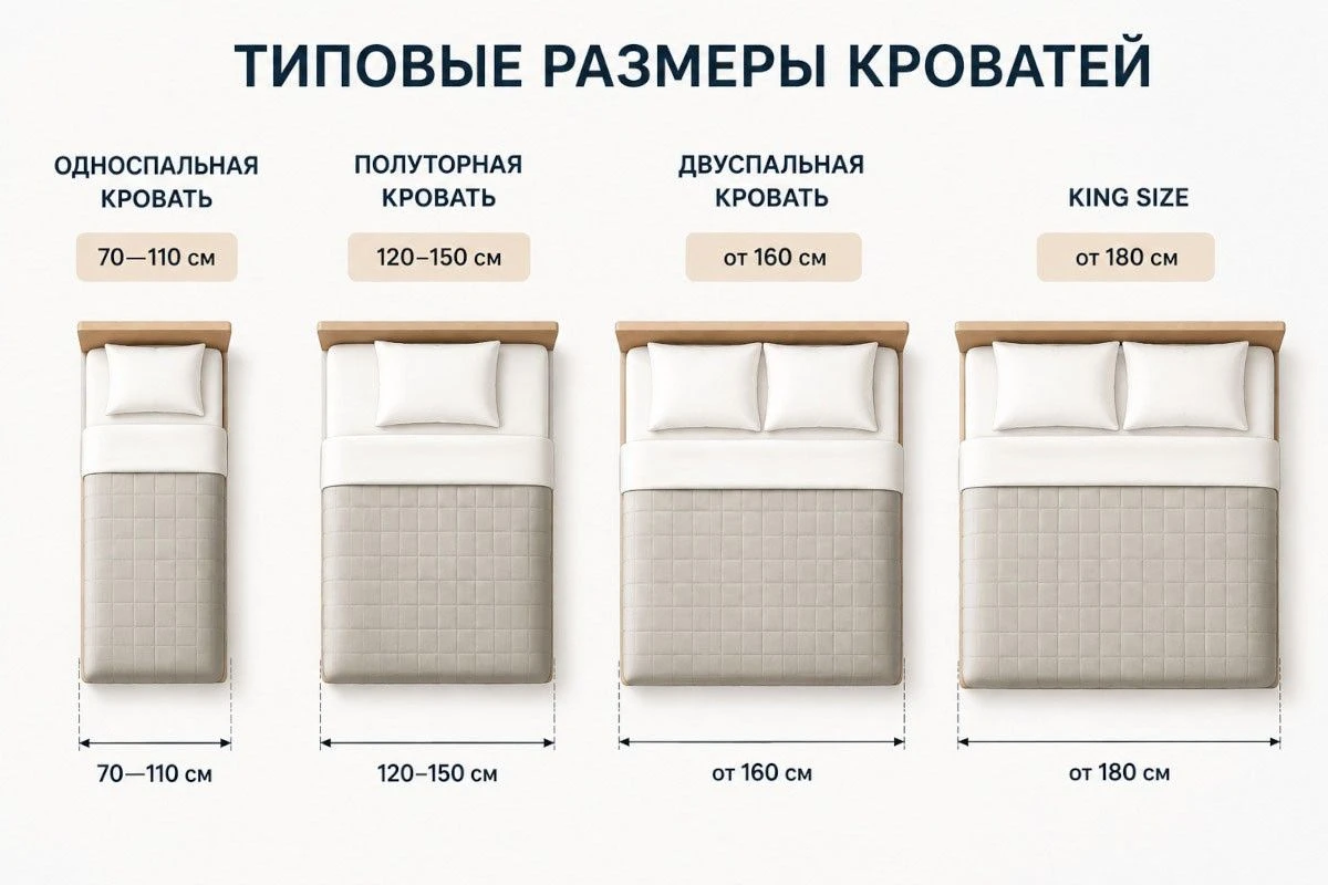 размер кровати