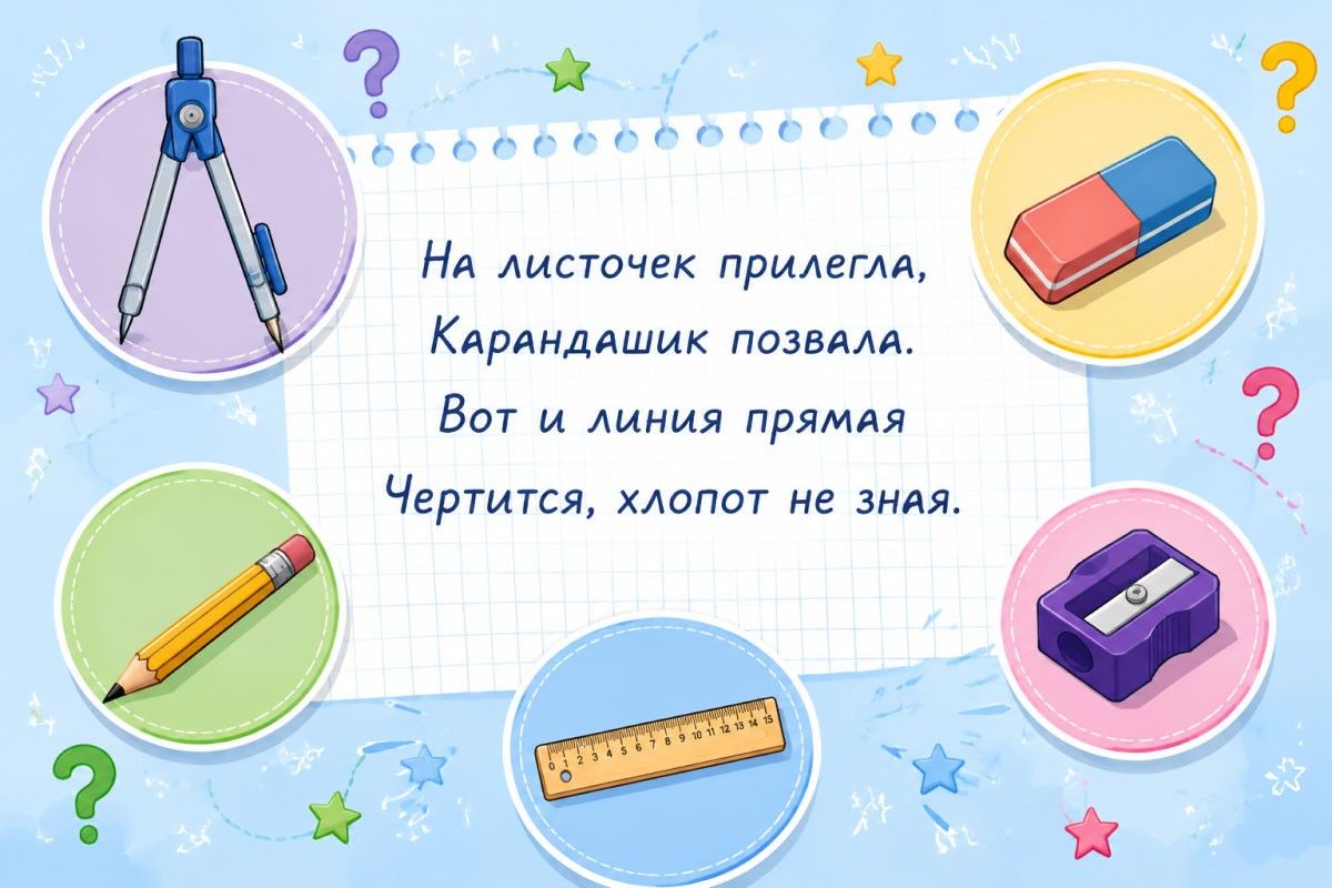 загадки про школу