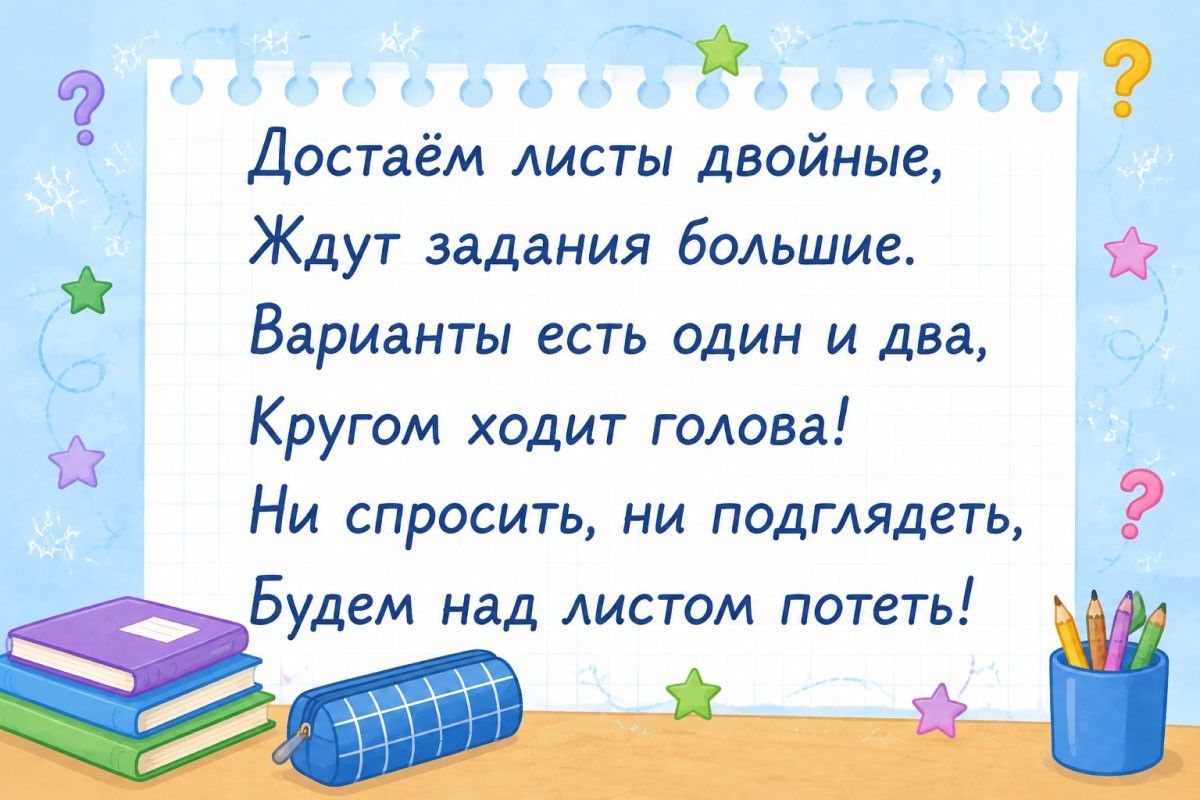 загадки про школу