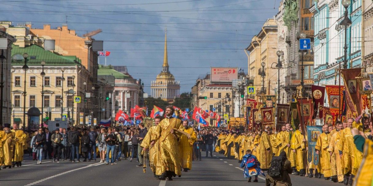 крестный ход в петербурге 12 сентября