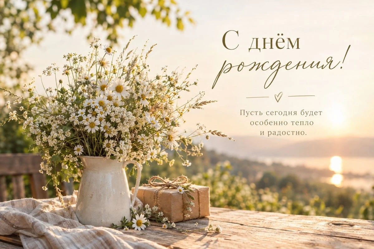 Пусть этот день будет именно таким, как тебе хочется 