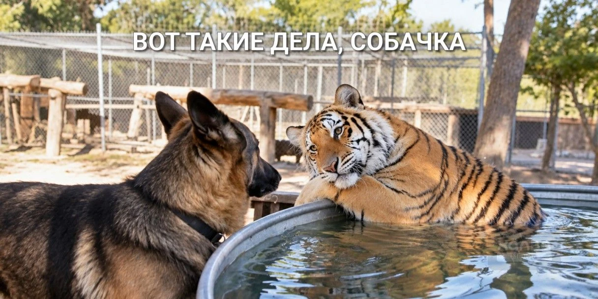 «Вот такие дела, собачка»: откуда мем про тигра, который жалуется на жизнь