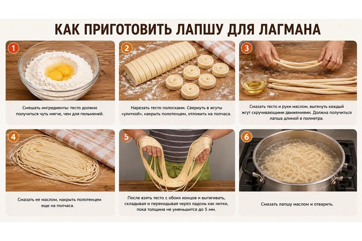 домашняя лапша