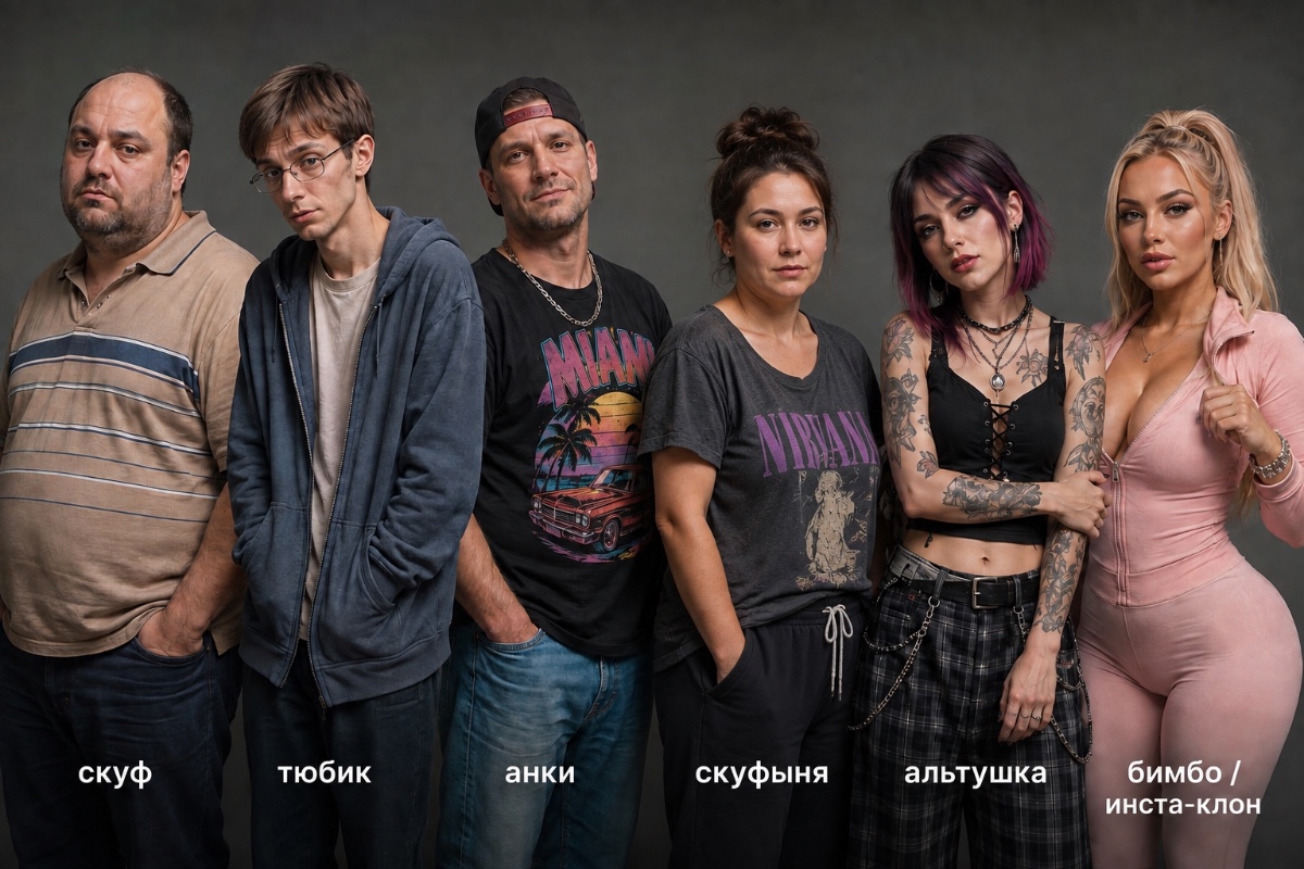 скуф, альтушка и другие стереотипы