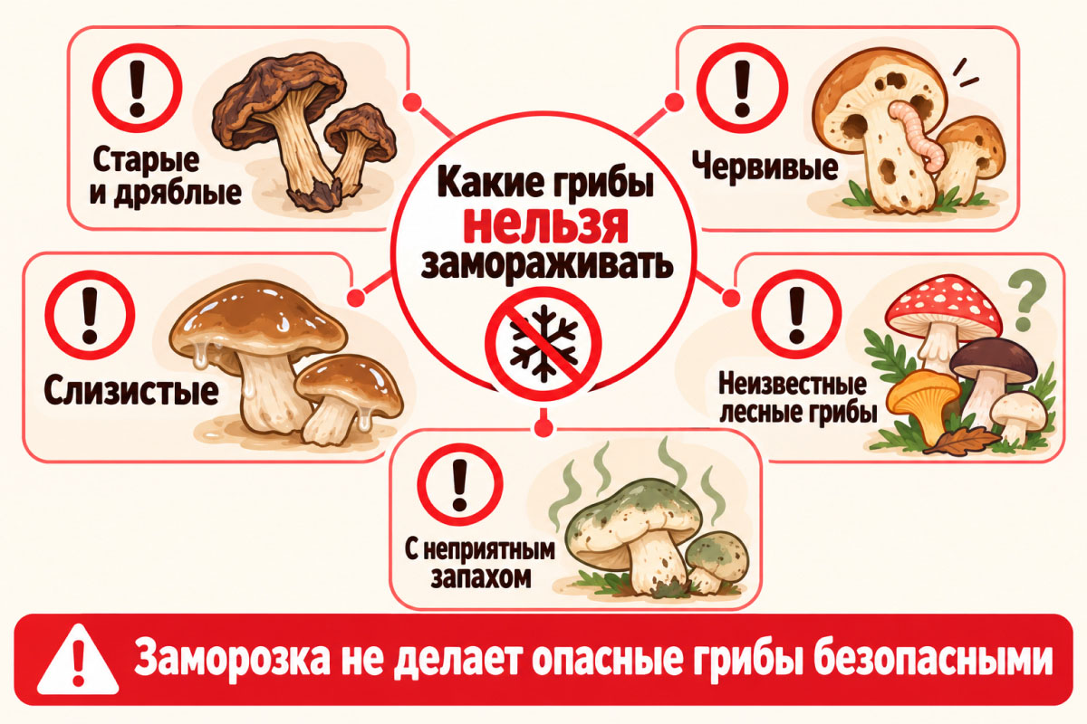 несъедобные грибы