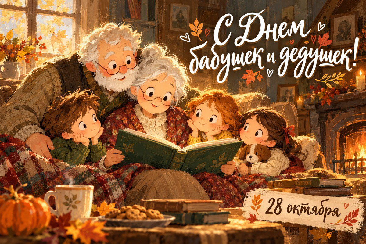 теплые открытки с бабушками и дедушками
