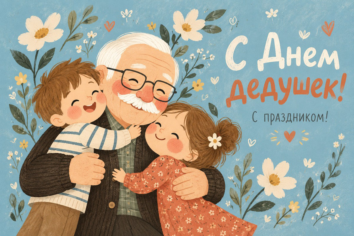 открытки для дедушки