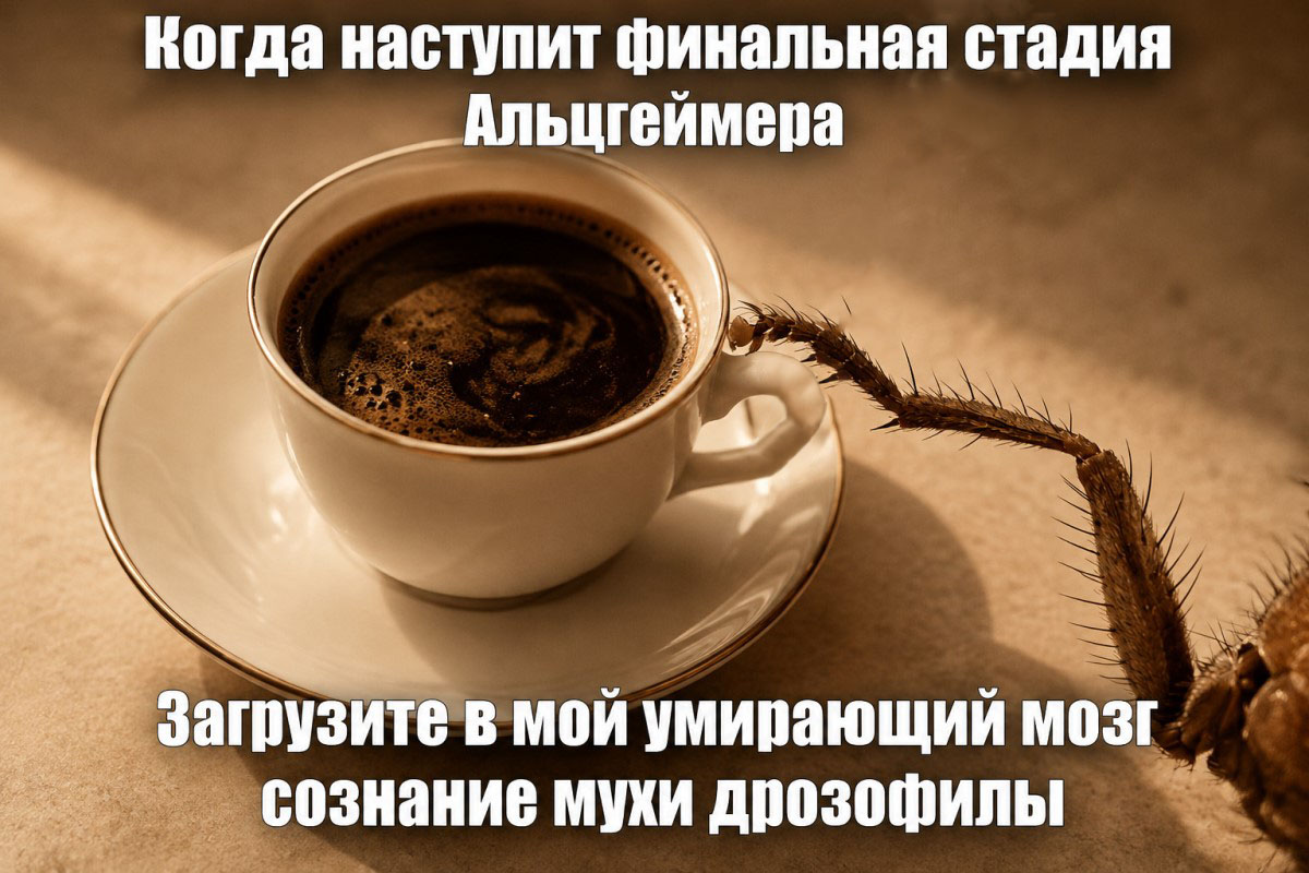 муха дрозофила мем