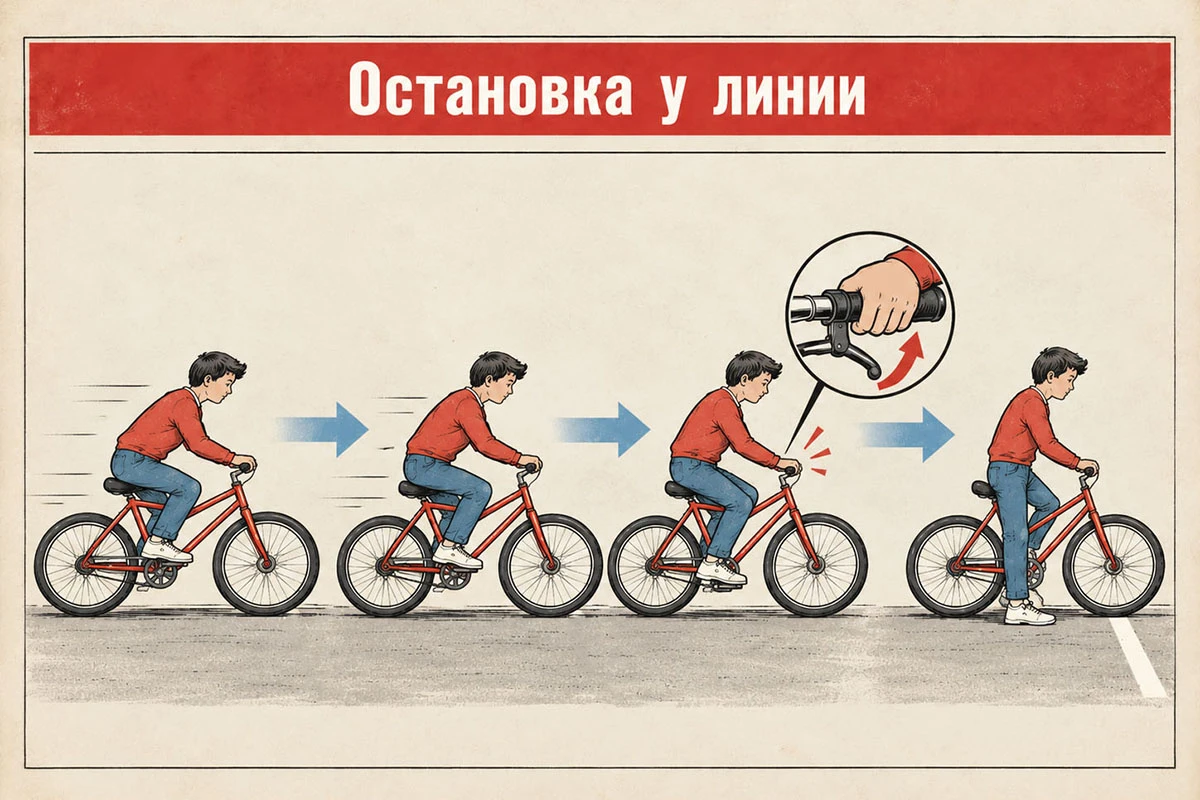 Учимся останавливаться в нужном месте. Источник: нейросеть