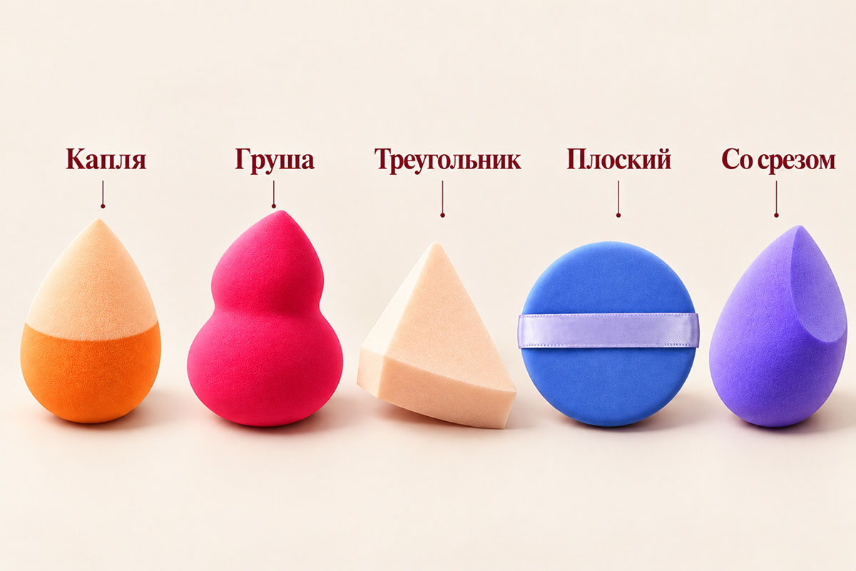 Основные формы бьютиблендеров