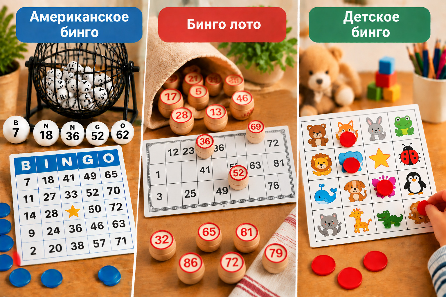 виды игры