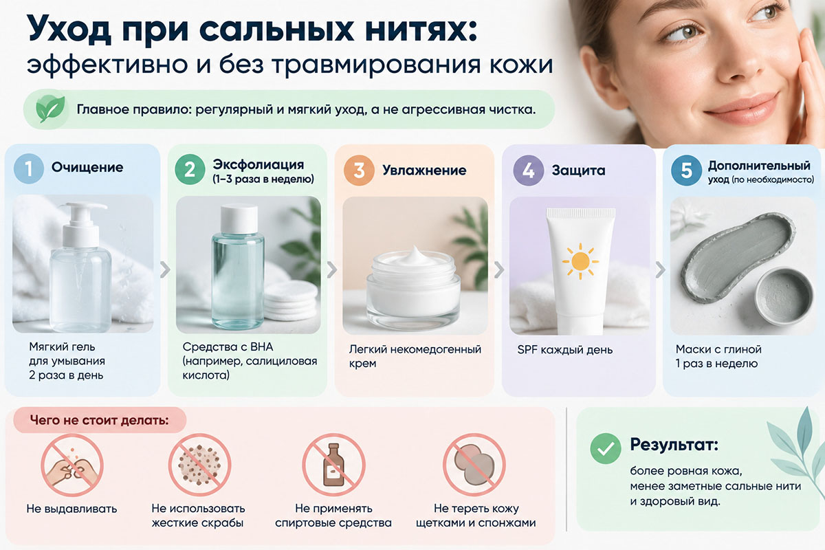 уход за эпидермисом