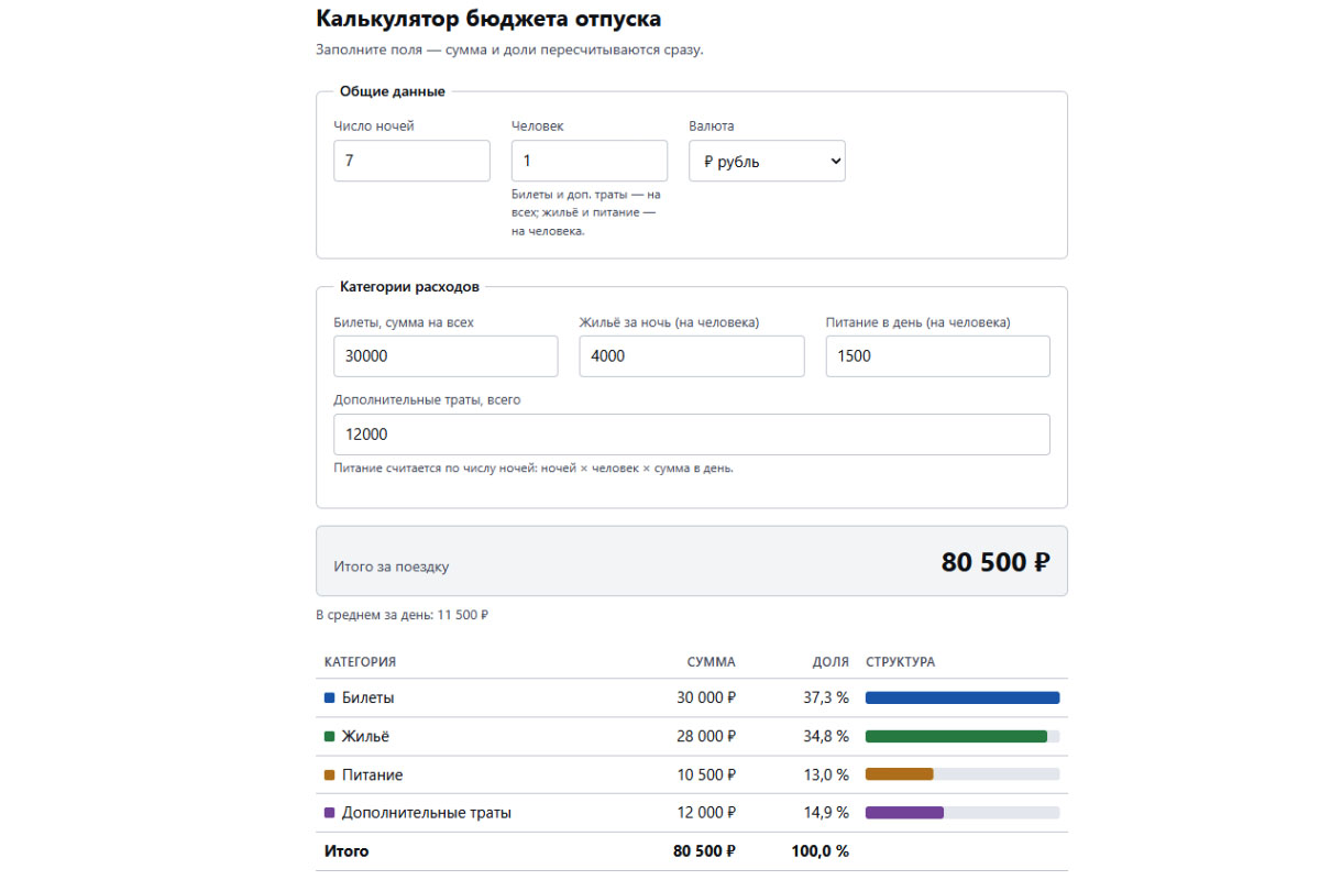 калькулятор  