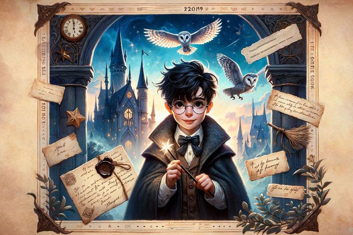 Иллюстрация создана нейросетью; сериал о Гарри Поттере будет выглядеть иначе