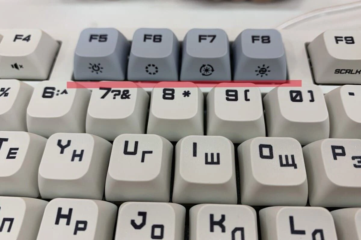 кнопки для подсветки