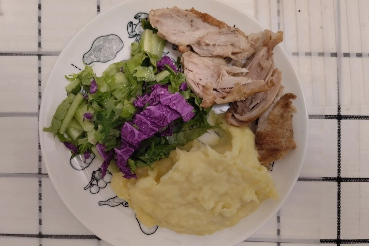 курочка с картошечкой