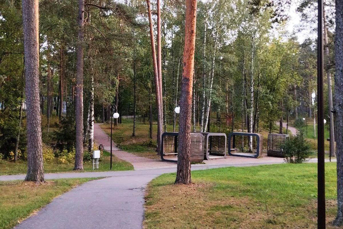 парк прогулки отдых
