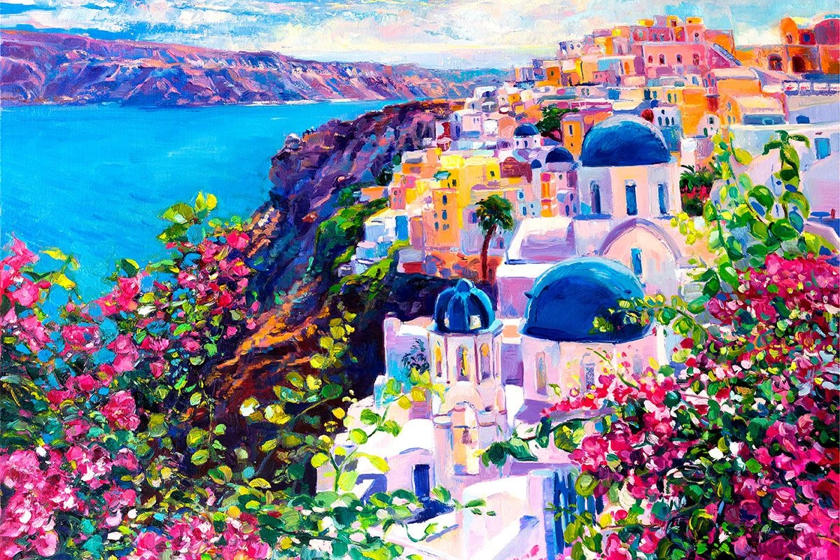 картина масло номера