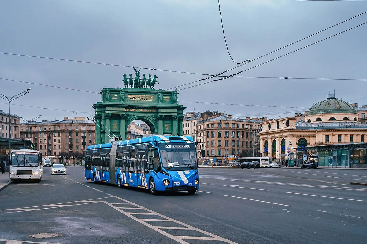 автобус метро спб троллейбус