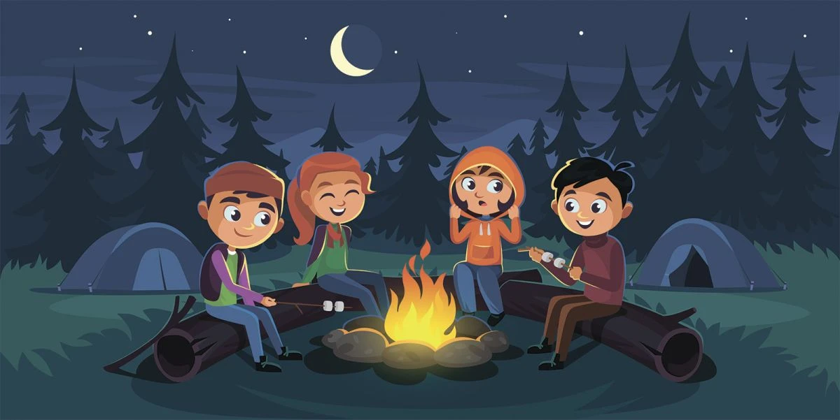 Способы разжечь костер без спичек и зажигалки: смартфон, камень, призма