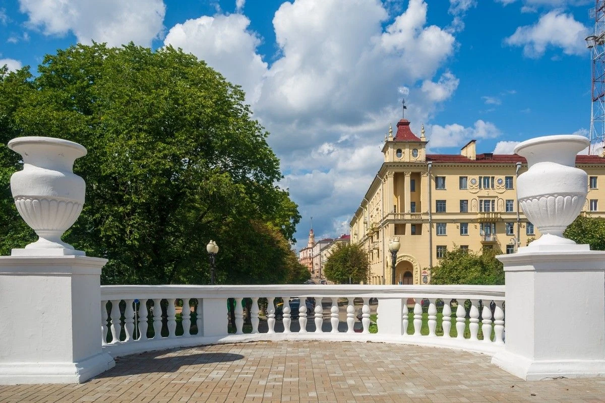 город балюстрада парк
