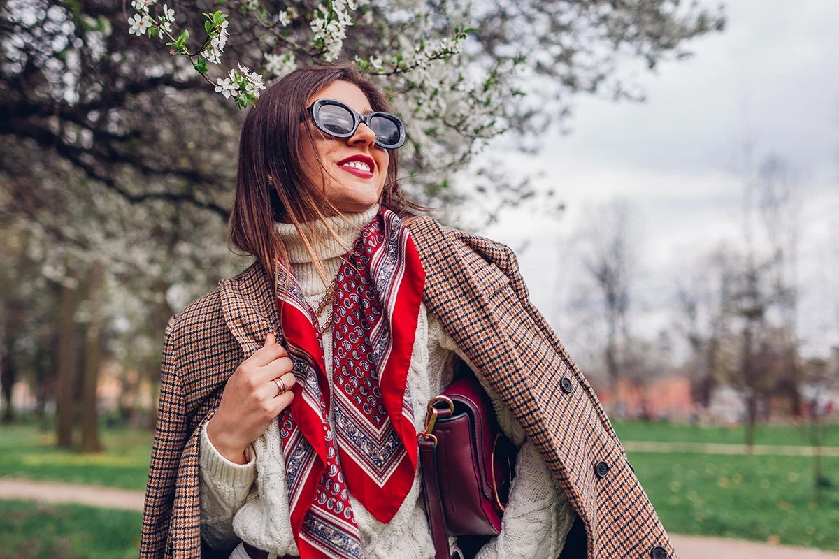 шелковый платок