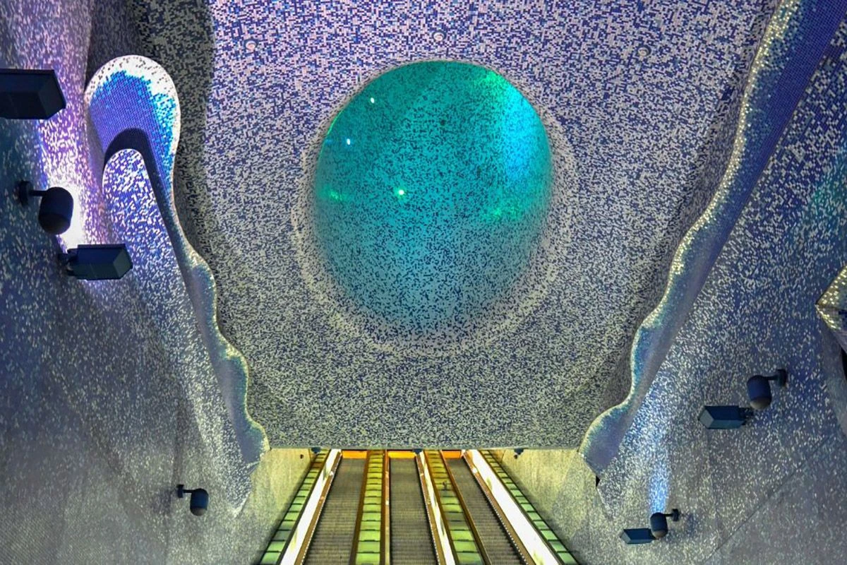 самые красивые станции