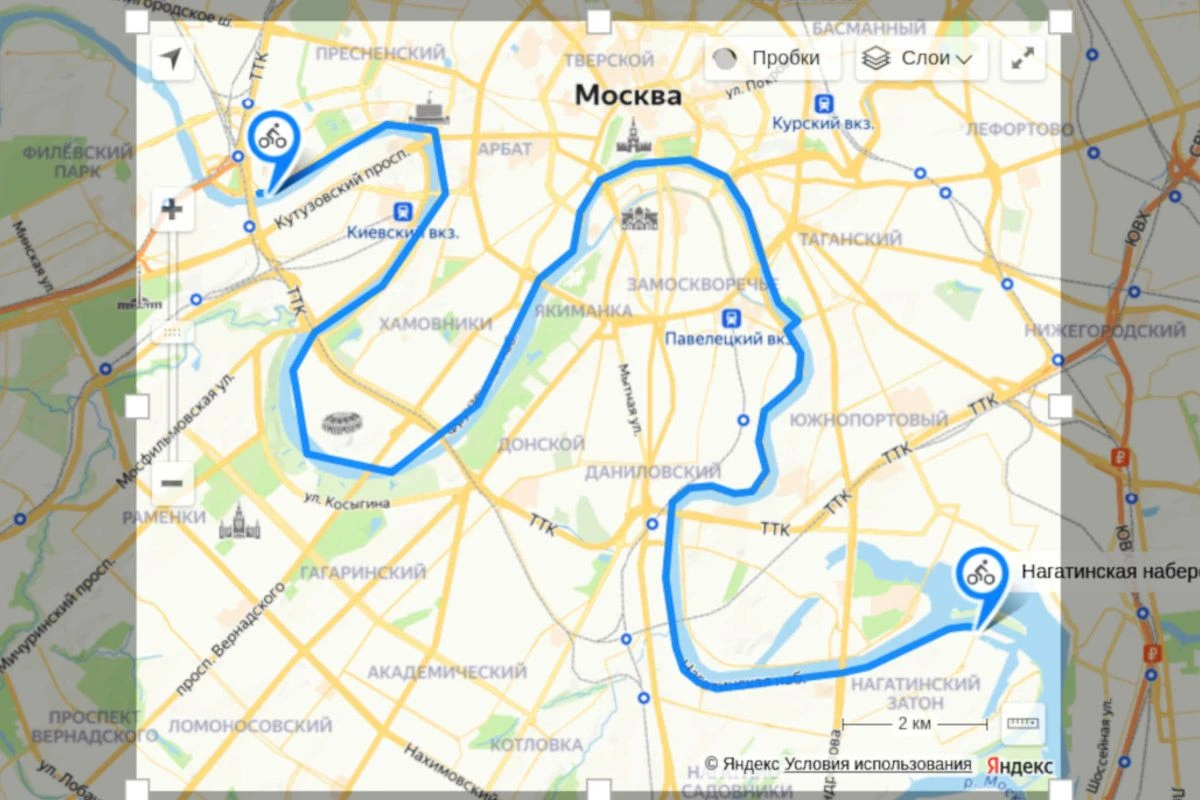 веломаршруты подмосковья