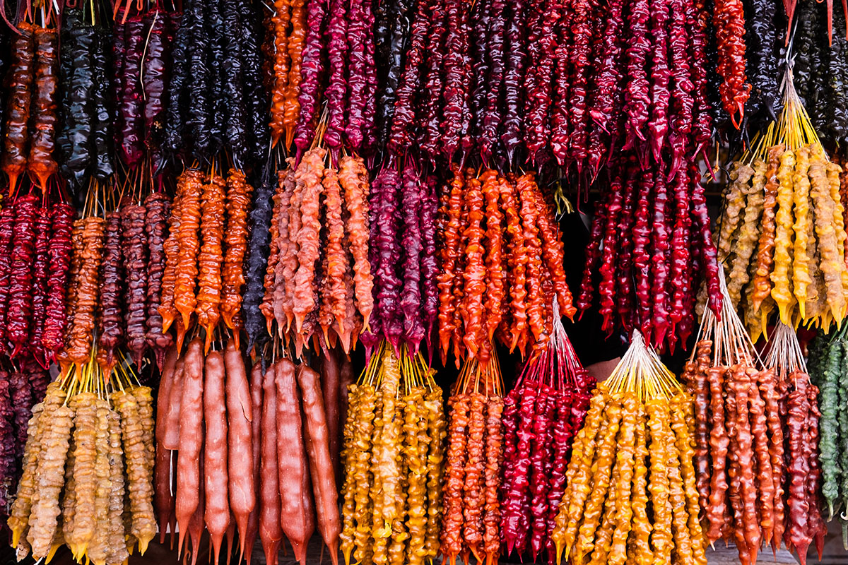 Грузинская чурчхела. Источник: KatyaPulina / Shutterstock / FOTODOM